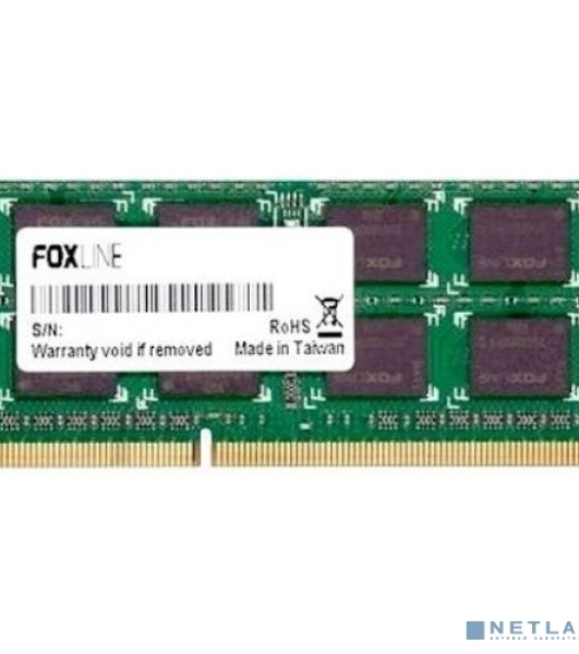 Оперативная память Foxline, DDR4, 8GB (1x8 GB), 3200 MHz, CL22, SO-DIMM