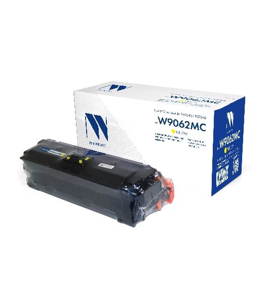 Картридж лазерный NVPrint совместимый NV-W9062MC Yellow для HP Color LaserJet E55040/E57540 (12200k)