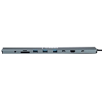 Док-станция Gembird UHB-D5, USB Type-C, 3xUSB 3.1, Type-C PD87W, Jack 3.5, SD/TF, HDMI, RJ45, USB Type-C, USB, фото10