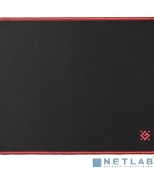 Игровой коврик Defender черный M 360x270x3 мм, ткань+резина