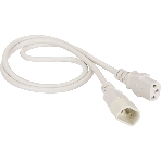 Шнур питания Lanmaster LAN-PP13/14-10-WH C13-С14 проводник.:3x0.75мм2 10м 220В 10А белый, фото2
