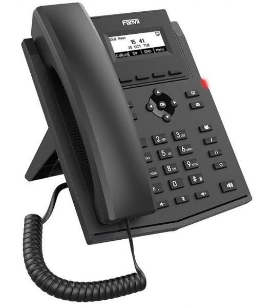 Телефон IP Fanvil X301W c б/п черный