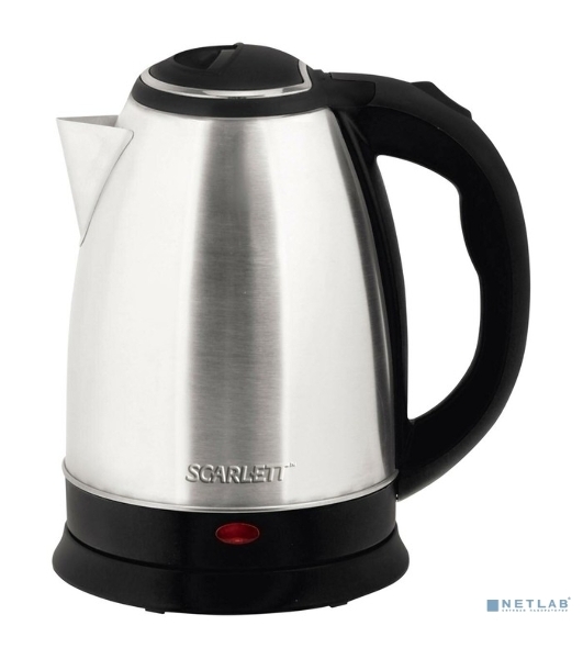 Чайник электрический Scarlett SC-EK21S26 1.8л. 1800Вт серебристый (корпус: нержавеющая сталь)
