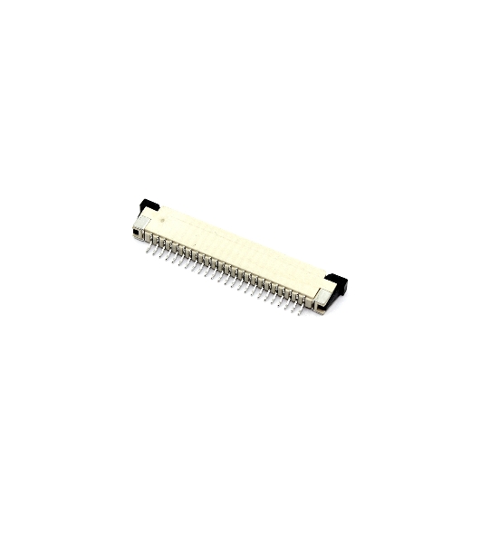 Разъем FPC Half Coverage Top Contact 1.0K-BS-24PWB 24 pin высота 2мм шаг 1мм