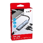 USB-концентратор Genius UH-545, USB Type-C, USB/RJ45, USB Type-C, фото3