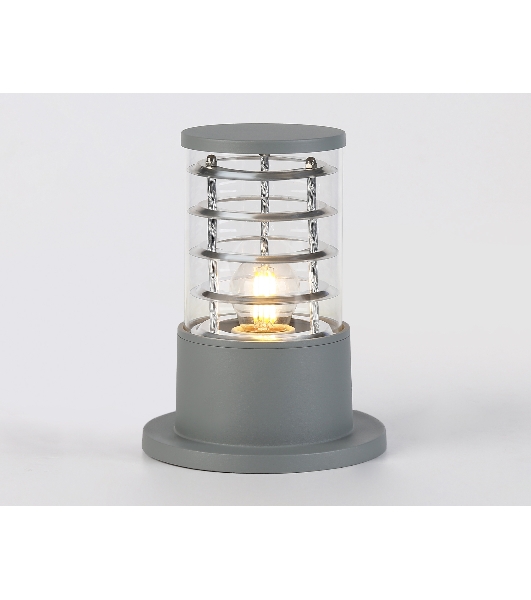 Светильник Ambrella light ST2531 GR/CL серый/прозрачный IP54 E27 max 40W D108*200