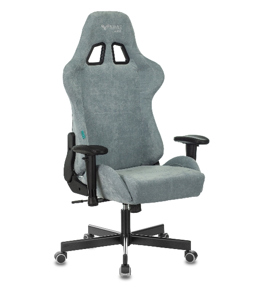 Кресло Бюрократ VIKING KNIGHT LT28 FABRIC серо-голубой, ткань, 120 кг, механизм качания