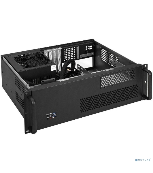 Серверный корпус ExeGate EX293672RUS Pro 3U330-02 (RM 19', высота 3U, глубина 330, БП 1100PPH-SE 80 PLUS® Bronze, USB)