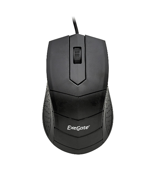 Мышь проводная ExeGate Professional Standard SH-9031 черный, 1000 dpi, USB, кнопки - 3