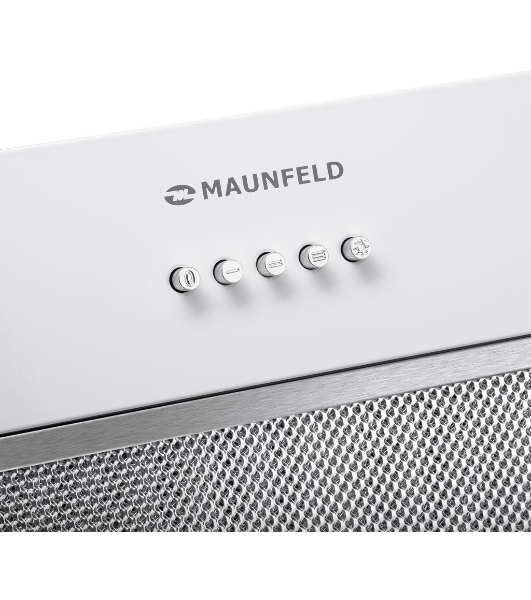Вытяжка встраиваемая Maunfeld THAMES 601PM белый, 60 см, 850 куб. м/ч, 44 дБ