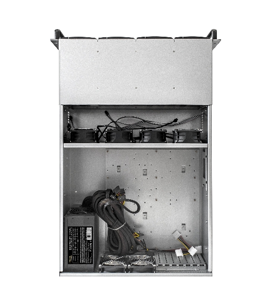 Серверный корпус ExeGate EX293581RUS Pro 4U660-HS24 (RM 19', высота 4U, глубина 660, БП 1000ADS, 24xHotSwap, USB)