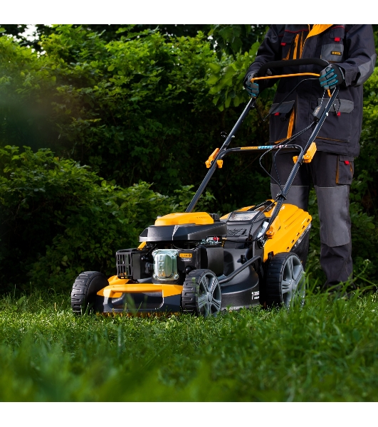Газонокосилка бензиновая Denzel GLR-510SP-K, 4,5 л.с.