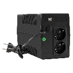 Источник бесперебойного питания ExeGate Smart LB-650.LCD.AVR.2SH.USB (650VA/390W, LCD, AVR, 2*Schuko, USB, батарея 12V 7Ah, черный), фото6