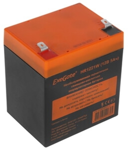 Батарея для ИБП ExeGate HR1221W (12V 5Ah, клеммы F2)