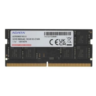 Оперативная память ADATA, DDR5, 8GB (1x8GB), 5600MHz, CL46, SO-DIMM