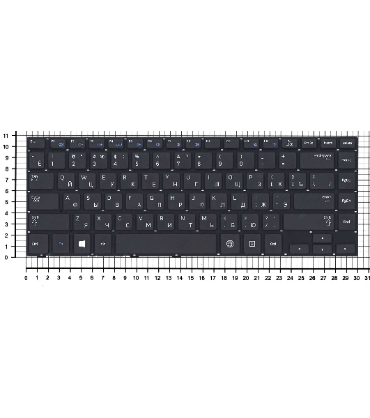Клавиатура для ноутбука Samsung 470R4E BA59-03619C, черная