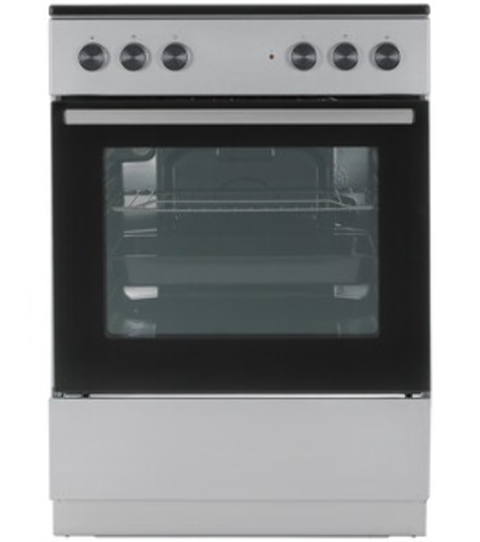 Плита электрическая Gorenje GEC6A11SG серый, конфорок 4 электрических, духовка 65 л, 60 см x 85 см x 60 см