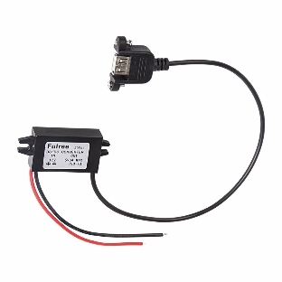 Адаптер Rexant DC 12 V-гнездо USB-A 5 V 3 A
