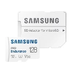 Флеш карта microSDXC 128Gb Samsung PRO Endurance (для видеорегистратора) Class 10, UHS-I, W 30 МБ/с, R 100 МБ/с, MB-MJ128KA/APC адаптер на SD, фото 1