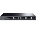 Коммутатор TP-Link SMB TL-SF1048 48-port 10/100M Switch, 48 10/100M RJ45 ports, 1U 19-inch rack-mountable steel case, фото2