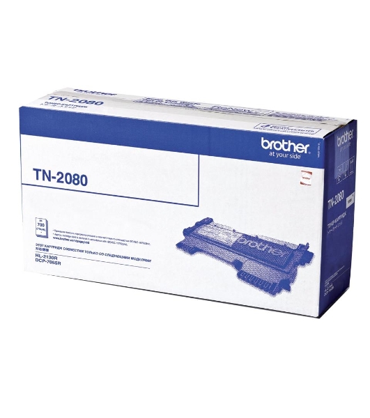 Картридж лазерный Brother TN-2080 черный HL2130/DCP7055, (700 стр.)