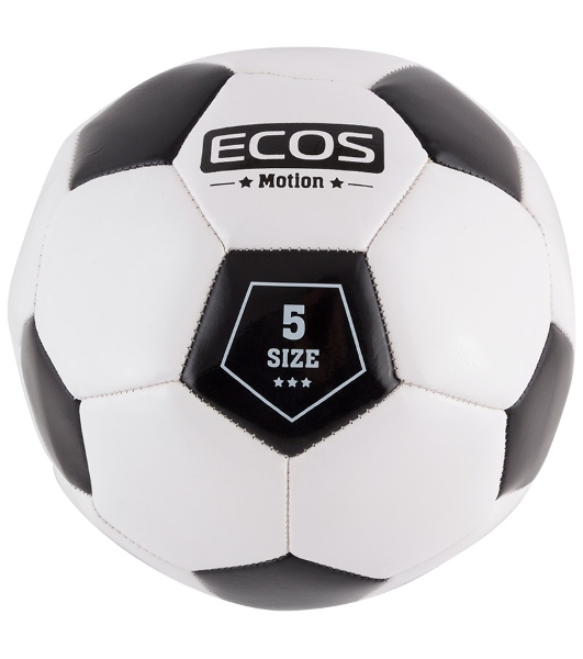 Ecos Мяч футбольный BL-2001 (№5, 2 цвет., машин. строчка, ПВХ)