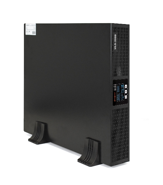 Источник бесперебойного питания On-line ExeGate EP285648RUS PowerExpert ULS-3000.LCD.AVR.C13.USB.RS232.SNMP.2U 3000VA/3000W, On-Line, PF=1, LCD, 6*IEC-C13, RS232, USB, SNMP-slot, Rackmount 2U/Tower, черный