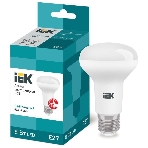 Лампа светодиодная IEK LLE-R63-8-230-40-E27 ECO R63 8Вт 4000К белый E27 720лм 230-240В, фото 1