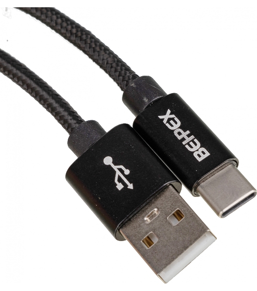 Кабель USB (m)-USB Type-C (m) 3м черный