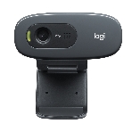 Веб-камера Logitech C270 HD 1280x720, 30 кадр/с, USB Type-A, микрофон (шумоподавление), автоосвещение, универсальное крепление, фото30