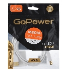 Кабель а/в GoPower Длина 1.8 м Разъемы USB A (M)-USB B (M) белый 00-00028931, фото2