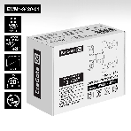 Крепление настенное ExeGate EWM1-3420-01 (кронштейн для одного монитора 13'-34', VESA 75x75, 100x100, макс. нагрузка 20 кг, наклон -8°/+8°, поворот -90°/+90°, расстояние до стены 65-190мм, черный), фото 1