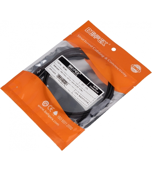 Кабель USB (m)-Lightning (m) 1м черный