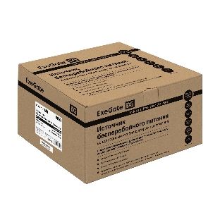 Источник бесперебойного питания ExeGate NEO NNB-1000.LED.AVR.8SH.CH 1000VA/650W, LED, AVR, 8*Schuko, 4*USB-порта для зарядки, черный