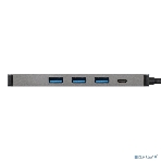 USB-концентратор ExeGate DUB-31C/PD/H (кабель-адаптер USB Type-C --> 3xUSB3.0 + PD 60W + HDMI 4K@30Hz, Plug&Play, серый), фото7