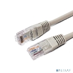 Кабель патч-корд, Filum FL-U5-0.5M U/UTP 5e cat. 0.5м, 26AWG(7x0.16 мм), омедненный алюминий (CCA), PVC, серый, фото 1