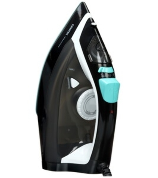 Утюг Centek CT-2314 черный/бирюзовый, 2800 Вт, 50 г/мин, 190 г/мин, 370 мл