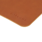 Коврик для мыши из веганской кожи Satechi Vegan-Leather Premium Desk Mat, коричневый, фото4