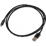 Кабель USB (m)-Lightning (m) 1м черный, фото2