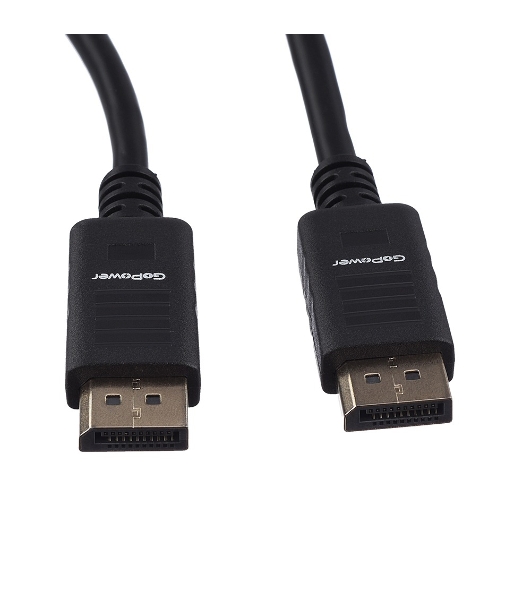 Кабель а/в GoPower Длина 1.8 м Разъемы DisplayPort (m)-DisplayPort (m) черный 00-00028932