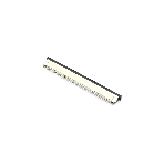 Разъем FPC Half Coverage Top Contact 1.0K-BS-36PWB 36 pin высота 2мм шаг 1мм, фото 1