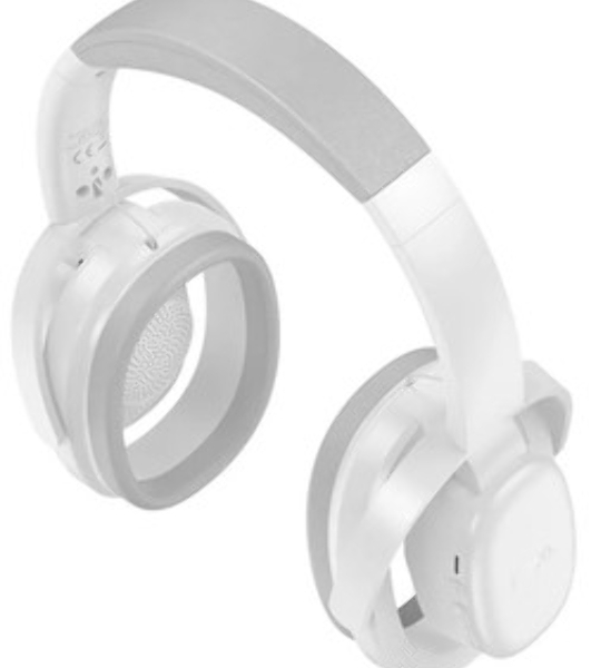 Беспроводные/проводные наушники Hoco W67 серый, полноразмерные, Bluetooth + проводной, складная конструкция, до 15 ч.