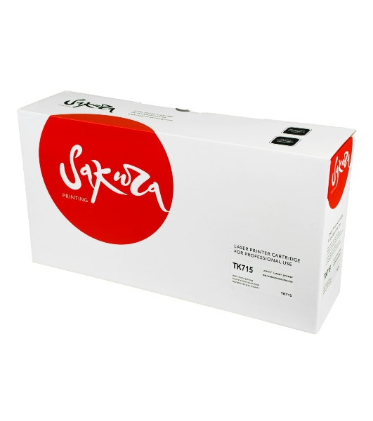 Картридж лазерный Sakura TK715 для Kyocera KM-3050, KM-4050, KM-5050, черный, 34 000 к.