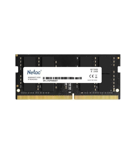 Оперативная память NETAC Basic, DDR4, 8GB (1x8GB), 3200MHz, CL22, SO-DIMM