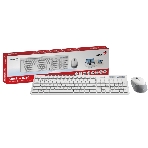 Комплект клавиатура+мышь Genius SlimStar 8230 беспроводной, USB + Bluetooth, 1000 DPI, белый, фото8