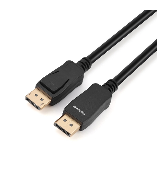 Кабель а/в GoPower Длина 1.8 м Разъемы DisplayPort (m)-DisplayPort (m) черный 00-00028932