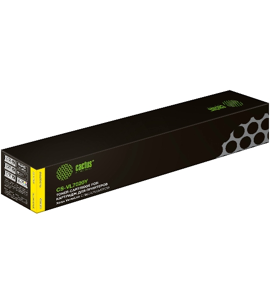 Картридж лазерный Cactus CS-VL7020Y 106R03746 желтый (16500 стр.) для Xerox VersaLink C7020/C7025/C7030