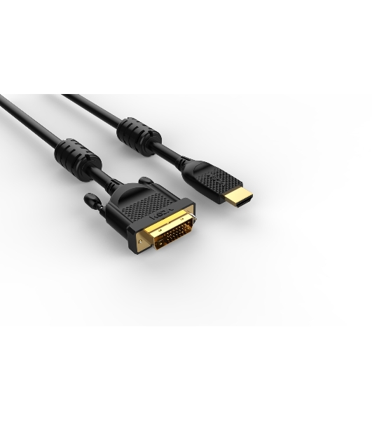 Кабель HDMI AM/DVI(24+1)M, 10м, CU, 1080P@60Hz, 2F, VCOM