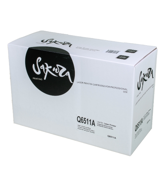 Картридж лазерный Sakura Q6511A для HP LaserJet 2410/2410n/2420/2420n/2420d/2420dn/2430/2430n/2430t/2430tn, черный, 6000 к.