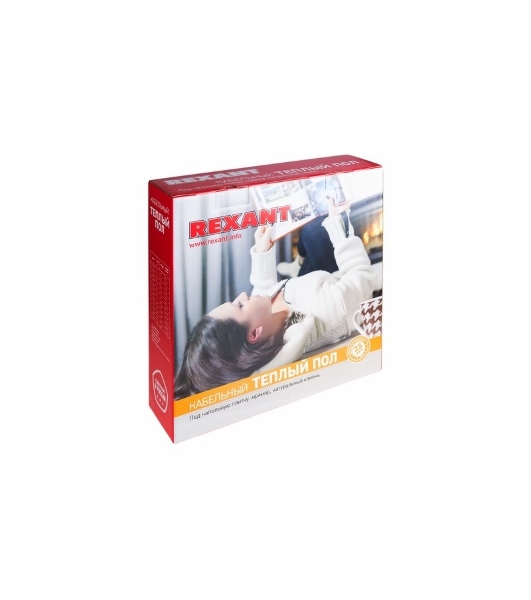 Теплый пол Rexant Standard RND -60-900 (900Вт/60м/S обогрева, м2: 5,6-7,5) (двух жильный)
